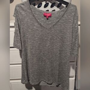 Jennifer Lopez XL V-neck Top